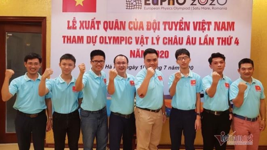 Vietnamese team enjoy big win at European Physics Olympiad 2020